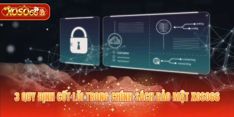 3 quy định cốt lõi trong chính sách bảo mật XOSO66