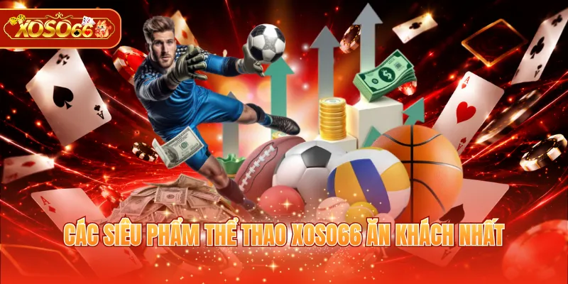Các siêu phẩm thể thao XOSO66 ăn khách nhất