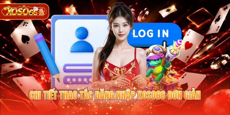 Chi tiết thao tác đăng nhập XOSO66 đơn giản