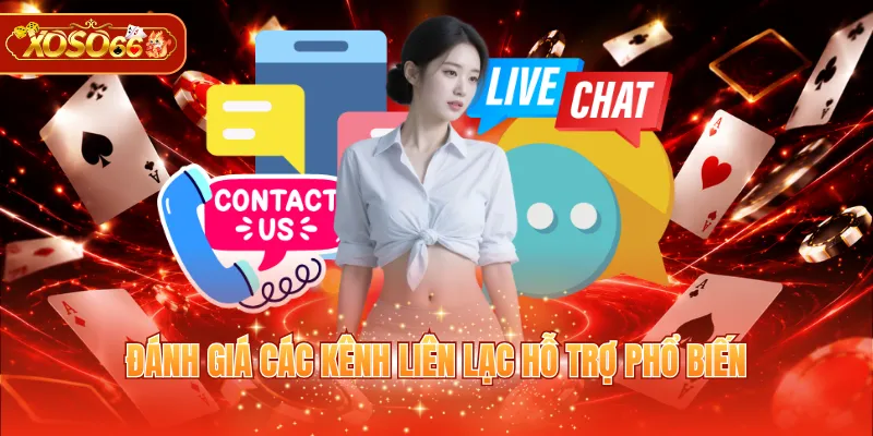 Đánh giá các kênh liên lạc hỗ trợ phổ biến