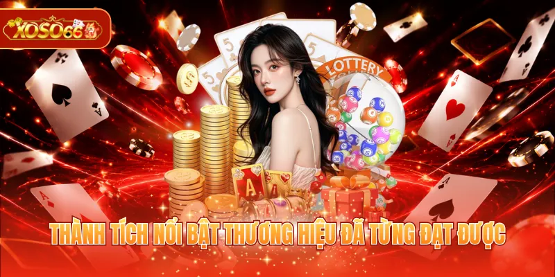 Thành tích nổi bật thương hiệu đã từng đạt được