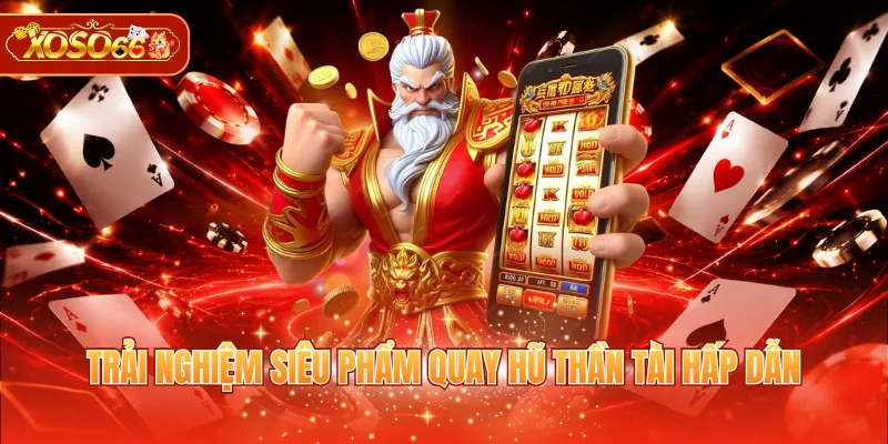 Trải nghiệm siêu phẩm quay hũ Thần Tài hấp dẫn